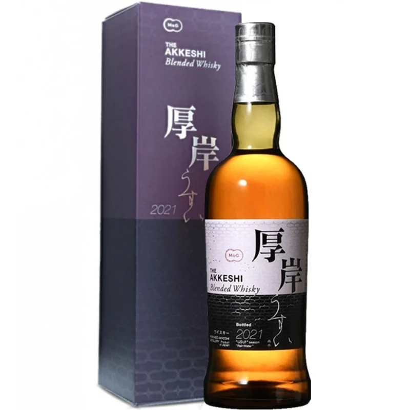 Akkeshi Usui Bottled 2021 Blended Whisky 48° 70cl