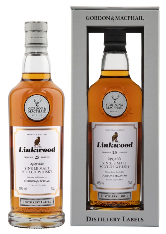 Linkwood Gordon & Macphail Distillery Labels 25 Years Speyside Single Malt Scotch Whisky 46° 70cl