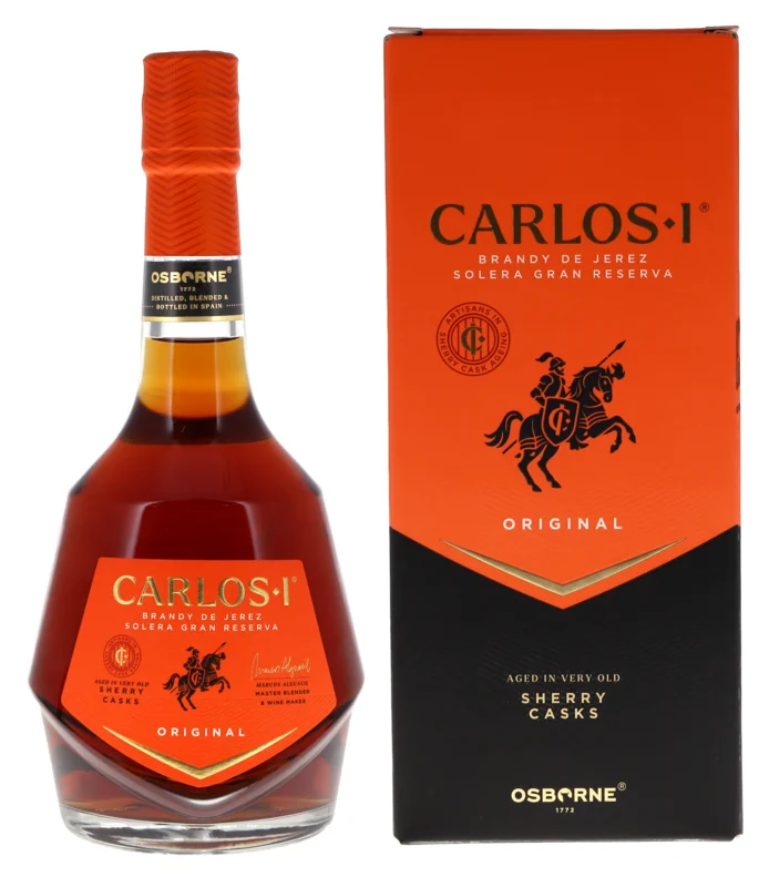 Osborne Carlos I Solera Gran Reserva Brandy 40° 70cl